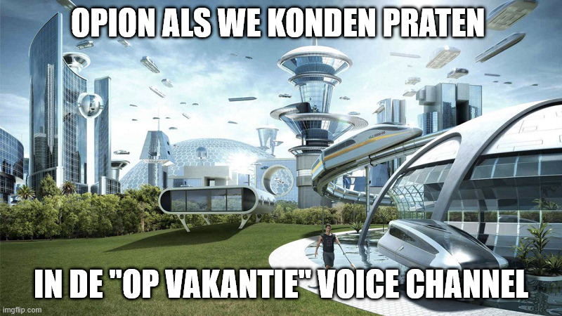 Opion als we konden praten in de vakantie channel